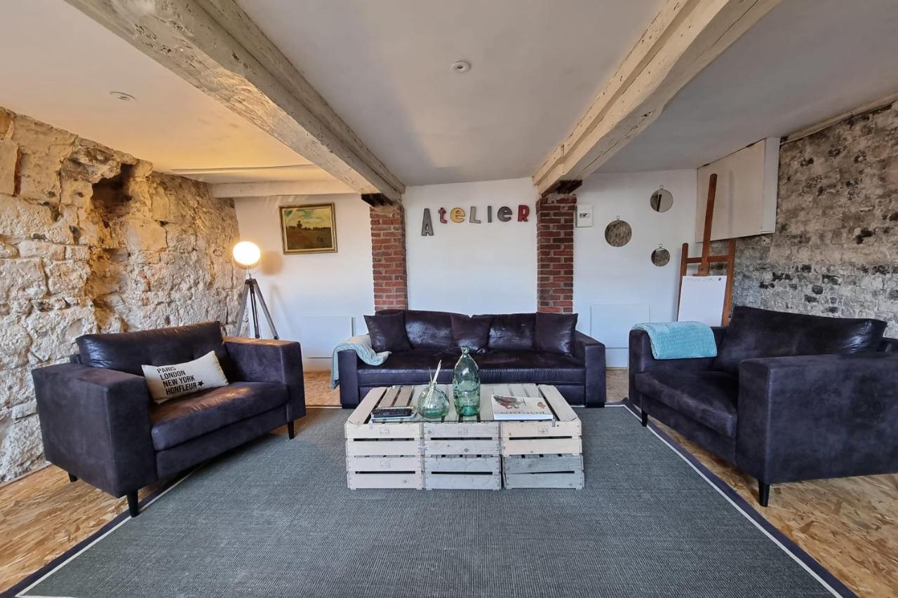 Villa Le Jardin d'Eugene - Casa 4P - Terrazza - Centro Storico Honfleur Esterno foto